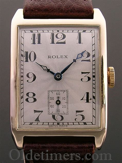 rectangular rolex watch.